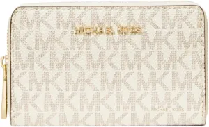 Michael Kors Women's Jet Set Small Zip Around Card Case