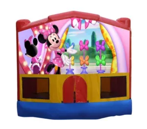 Minnie Mouse Small Combo Jumping Castle