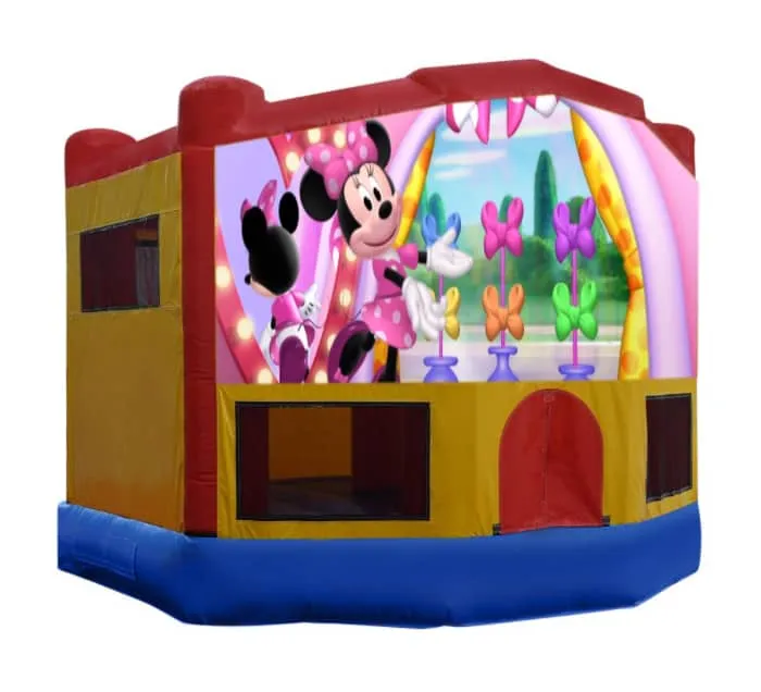 Minnie Mouse Small Combo Jumping Castle