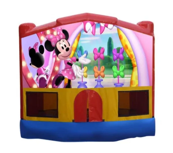 Minnie Mouse Small Combo Jumping Castle
