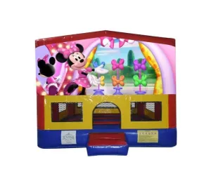 Minnie Mouse Small Square Jumping Castle