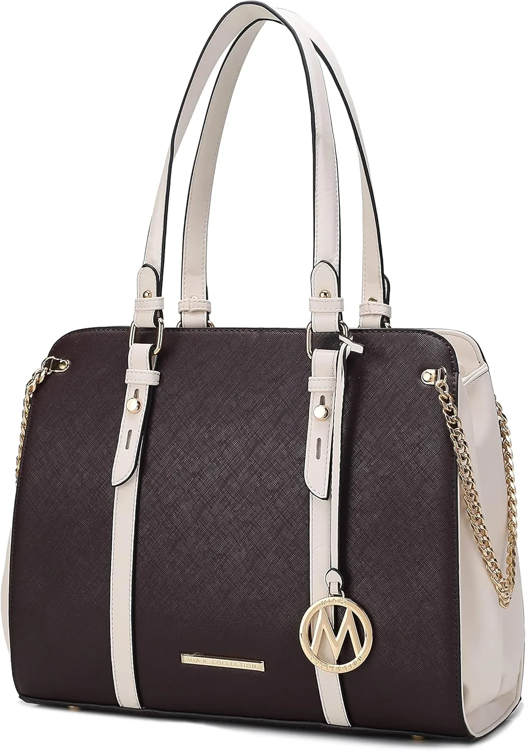 MKF Collection Tote Bag for Women, Vegan Leather Top-Handle Women Handbag Purse By Mia K