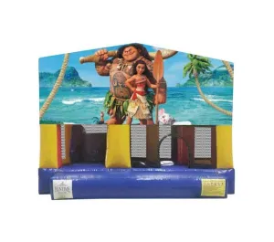 Moana Small Slide Jumping Castle