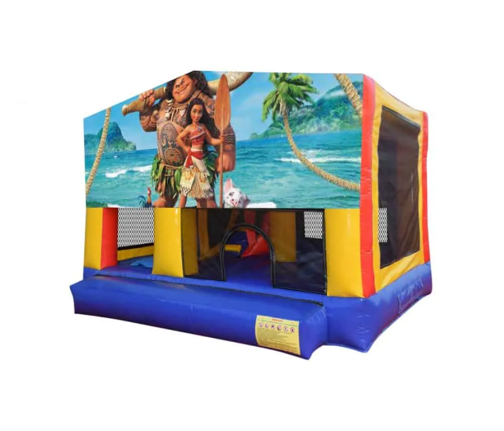 Moana Small Slide Jumping Castle