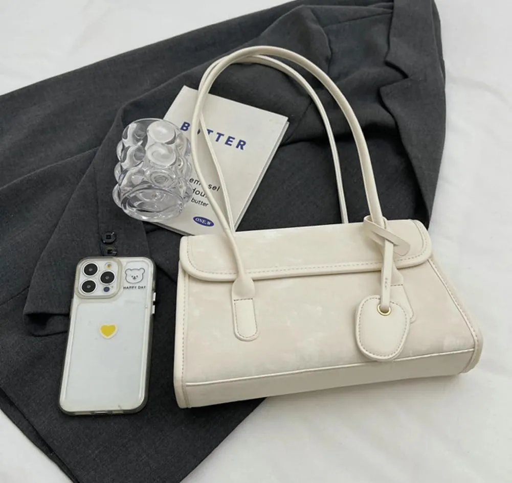 Molodo PU Shoulder Bag for Women Trendy Underarm Bag Handbag Purse Versatile Casual Shoulder Purse for Outdoor Activities