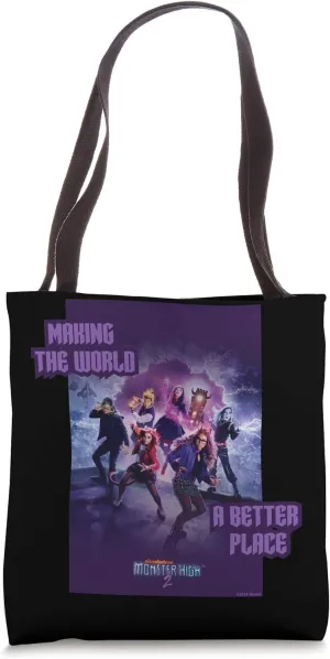 Monster High Movie - Making The World A Better Place Tote Bag