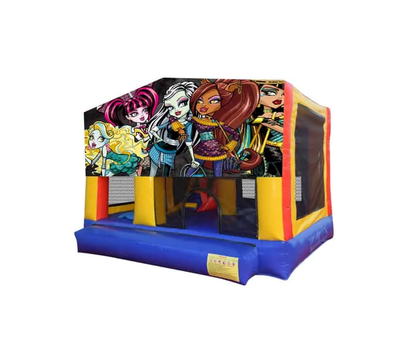 Monster High Small Slide Jumping Castle