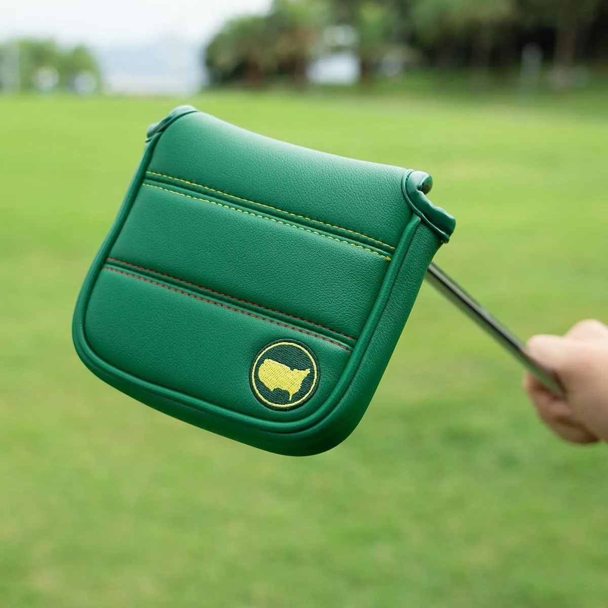 Montela Golf Putter Covers Mallet Putter Headcover Blade Putter Covers Golf Club Covers Leather Putter Head Covers Golf Headcover with Magnetic for Scotty Cameron Taylormade Callaway Titleist Odyssey