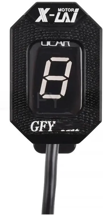 Motorcycle Gear Display Indicator for Daelim All with Digital Trip/ODO All Years Motorcycle Gear Indicator 1-6 Level Digital Gear Meter