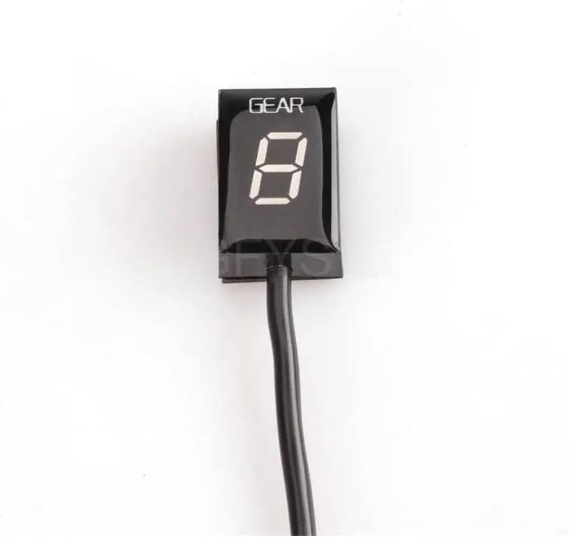 Motorcycle Gear Display Indicator for Daelim All with Digital Trip/ODO All Years Motorcycle Gear Indicator 1-6 Level Digital Gear Meter
