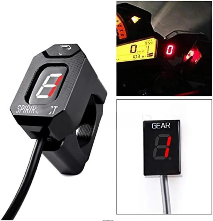 Motorcycle Gear Display Indicator for Daelim All with Digital Trip/ODO All Years Motorcycle Gear Indicator 1-6 Level Digital Gear Meter
