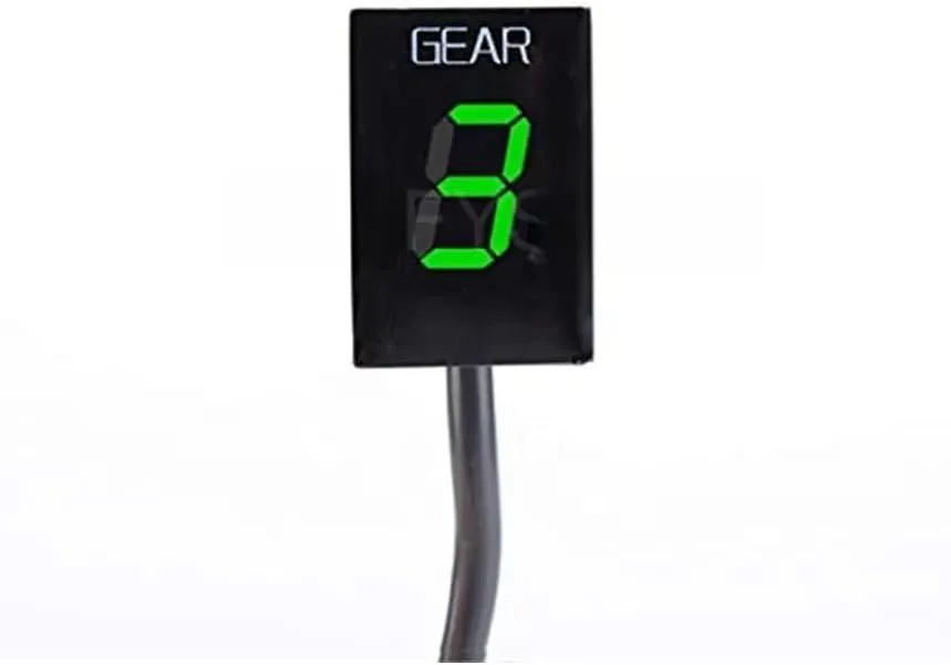 Motorcycle Gear Display Indicator for Daelim All with Digital Trip/ODO All Years Motorcycle Gear Indicator 1-6 Level Digital Gear Meter