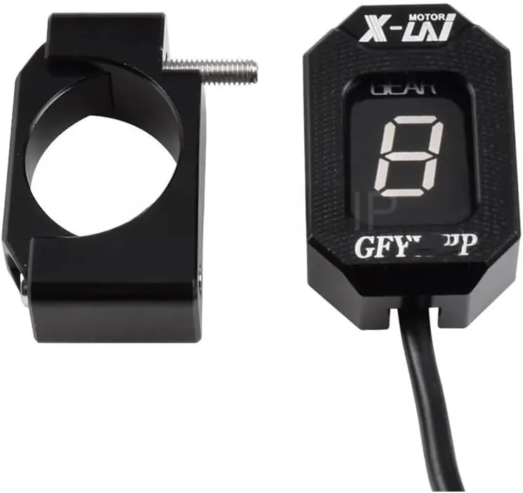 Motorcycle Gear Display Indicator for Daelim All with Digital Trip/ODO All Years Motorcycle Gear Indicator 1-6 Level Digital Gear Meter