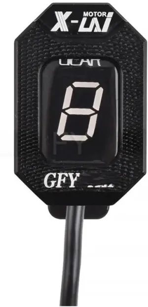 Motorcycle Gear Display Indicator for Daelim All with Digital Trip/ODO All Years Motorcycle Gear Indicator 1-6 Level Digital Gear Meter