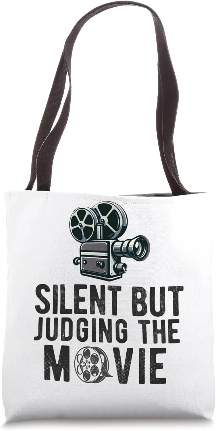 Movie Critic Cinema Film Fan Lover Funny Reviewer Director Tote Bag