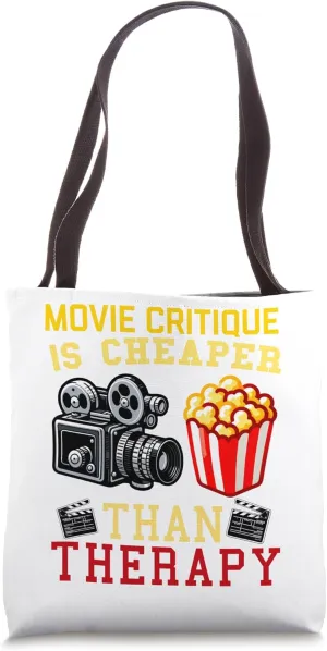 Movie Critic Cinema Film Fan Lover Funny Reviewer Director Tote Bag