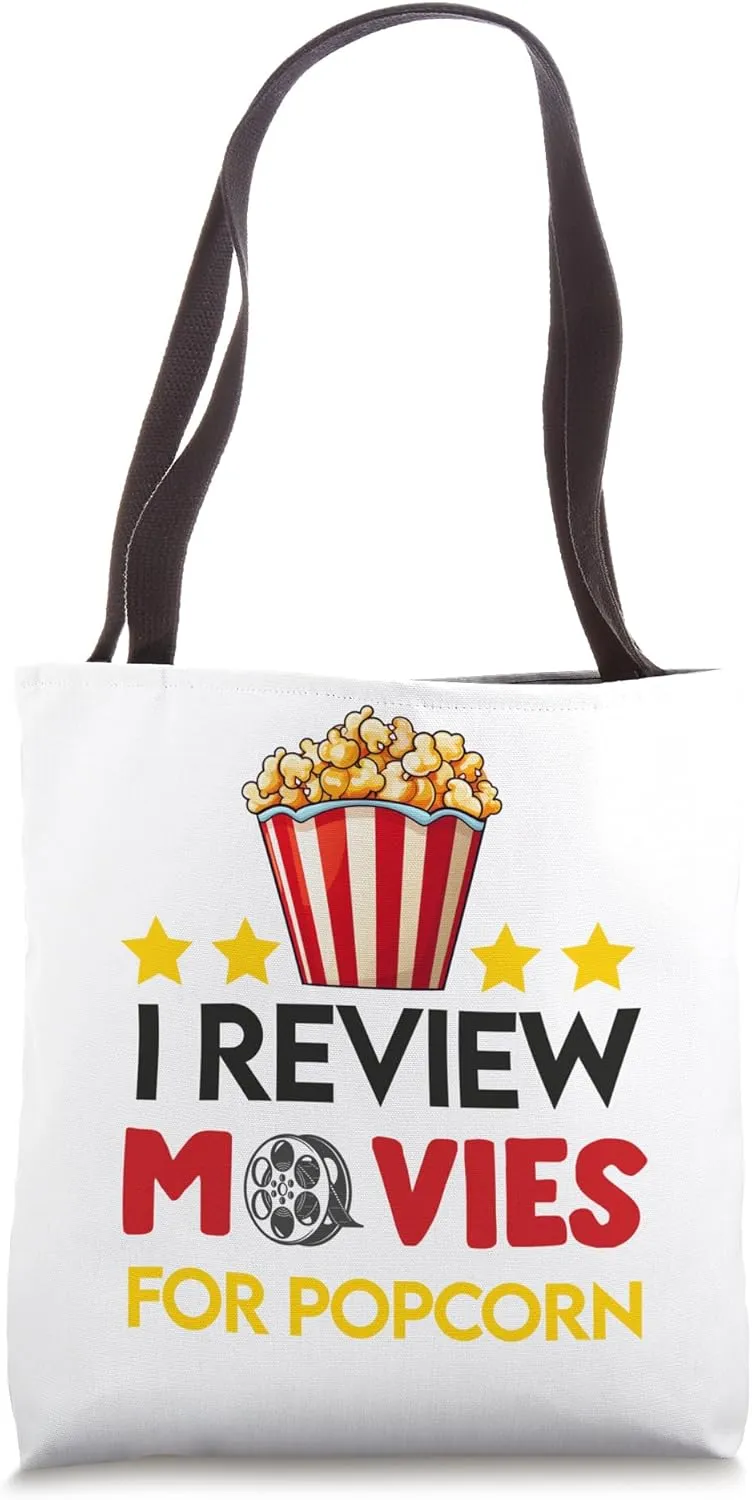 Movie Critic Cinema Film Fan Lover Funny Reviewer Director Tote Bag