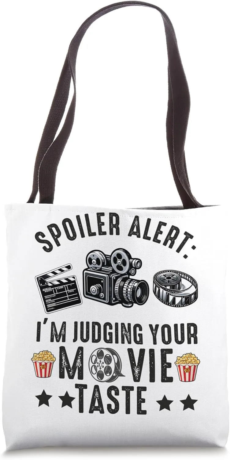 Movie Critic Cinema Film Fan Lover Funny Reviewer Director Tote Bag