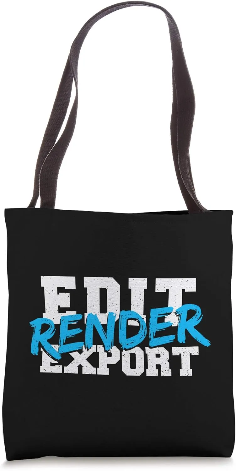 Movie Software: Edit Render Export - Filmmaker Tote Bag