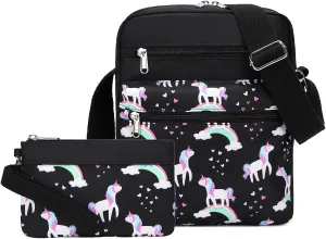 Mygreen Small Crossbody Purse Set for Teen Girls Small Messenger Bags for Kids 9-10 Gifts