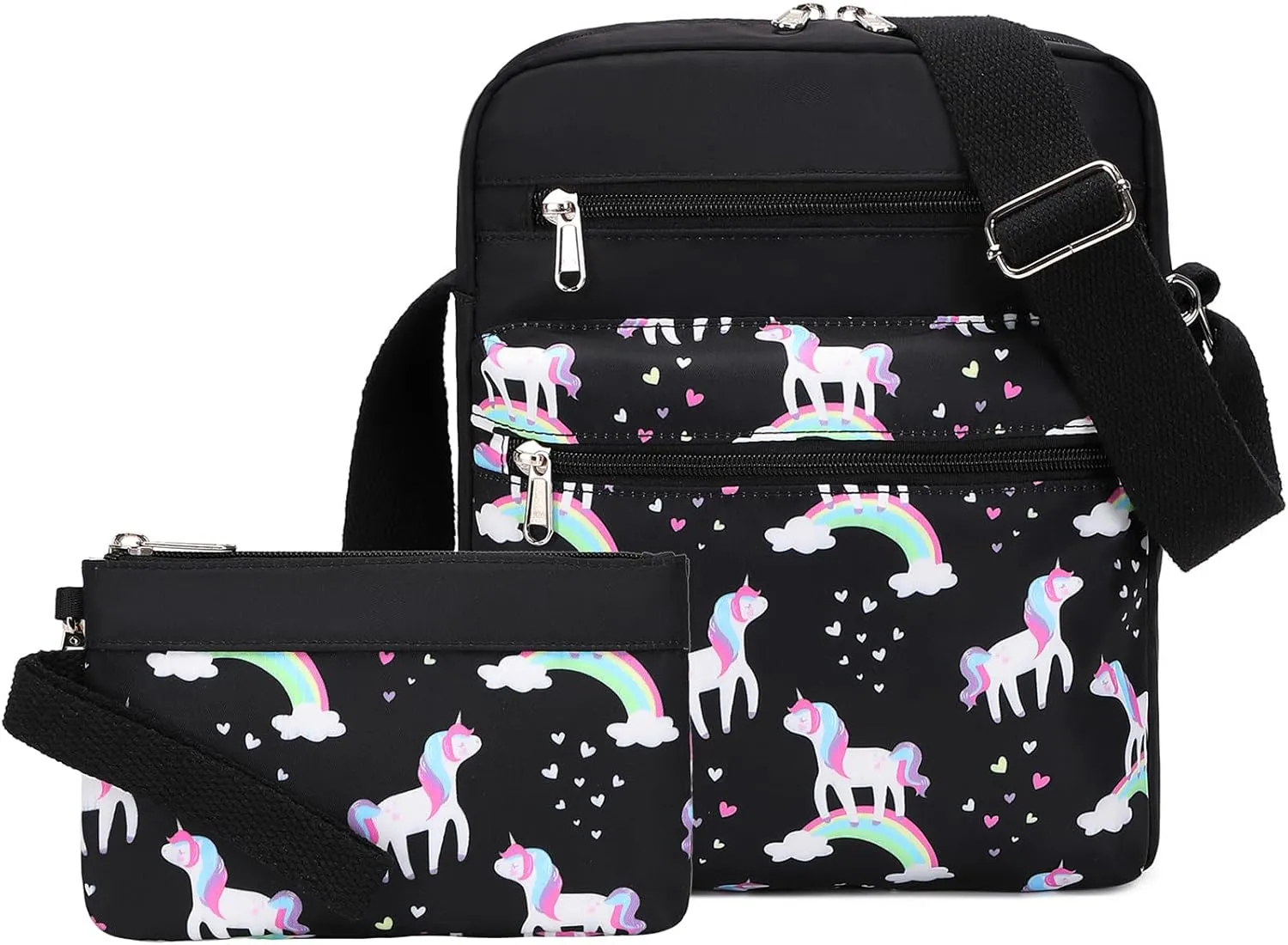 Mygreen Small Crossbody Purse Set for Teen Girls Small Messenger Bags for Kids 9-10 Gifts
