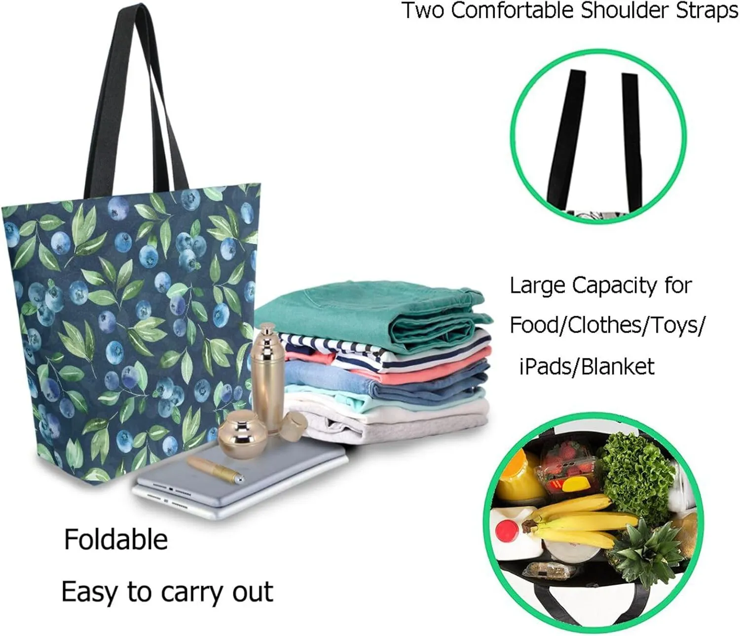 Naanle Cute Pattern Print Big Hand Bag Extra Large Shoulder Tote Bag for Beach Travel Weekender Gym Grocery Shopping