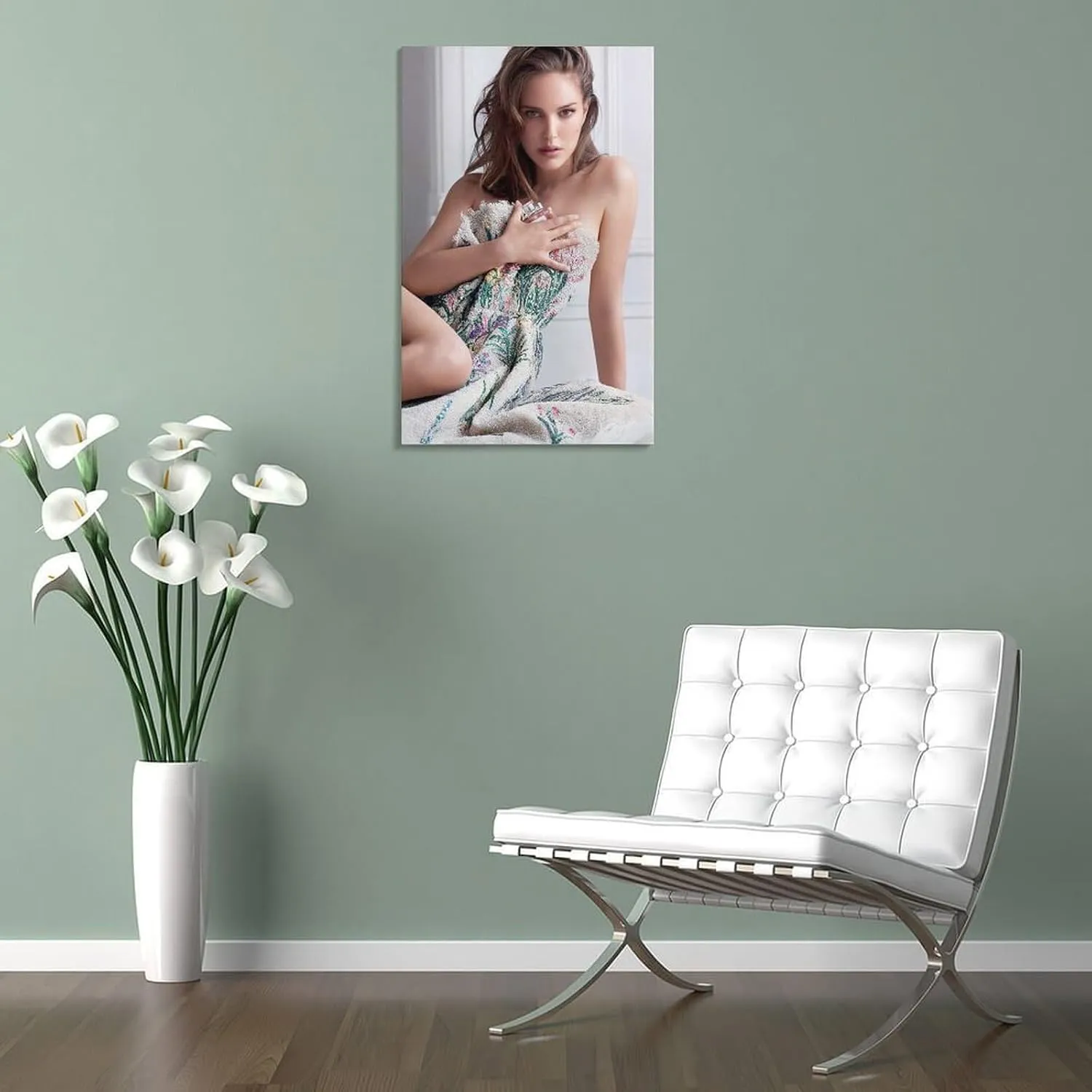 Natalie Portman Sexy Poster (9) Artworks Picture Print Poster Wall Art Painting Canvas Decor Home Posters Decorative 12x18inch(30x45cm)