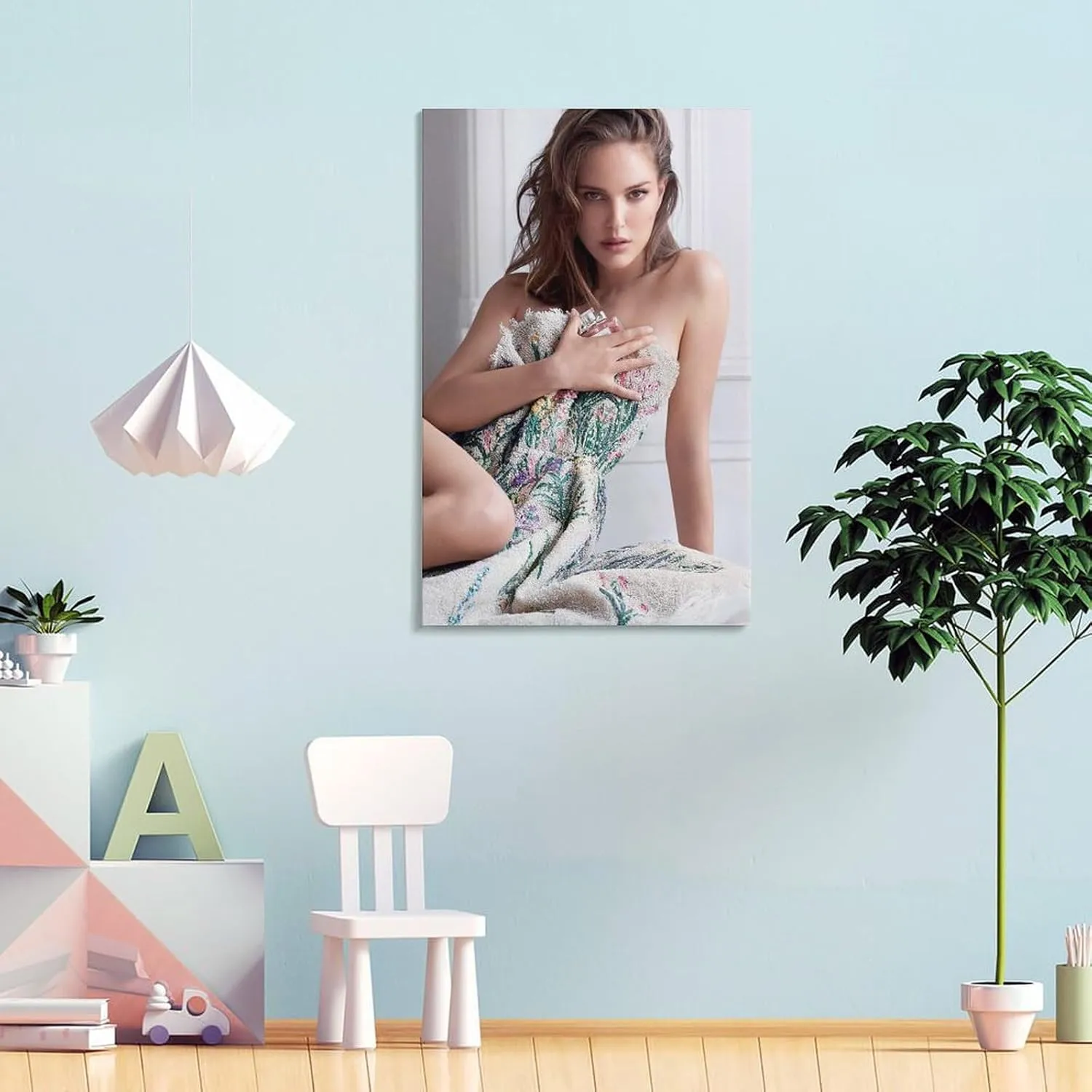Natalie Portman Sexy Poster (9) Artworks Picture Print Poster Wall Art Painting Canvas Decor Home Posters Decorative 12x18inch(30x45cm)