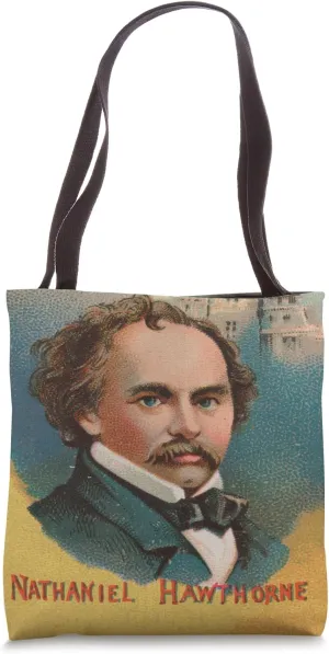 Nathaniel Hawthorne Illustrative Portrait (1888) Tote Bag