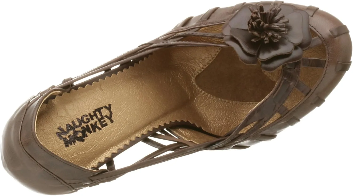 Naughty Monkey Women's Wows-Her Pump with Flower