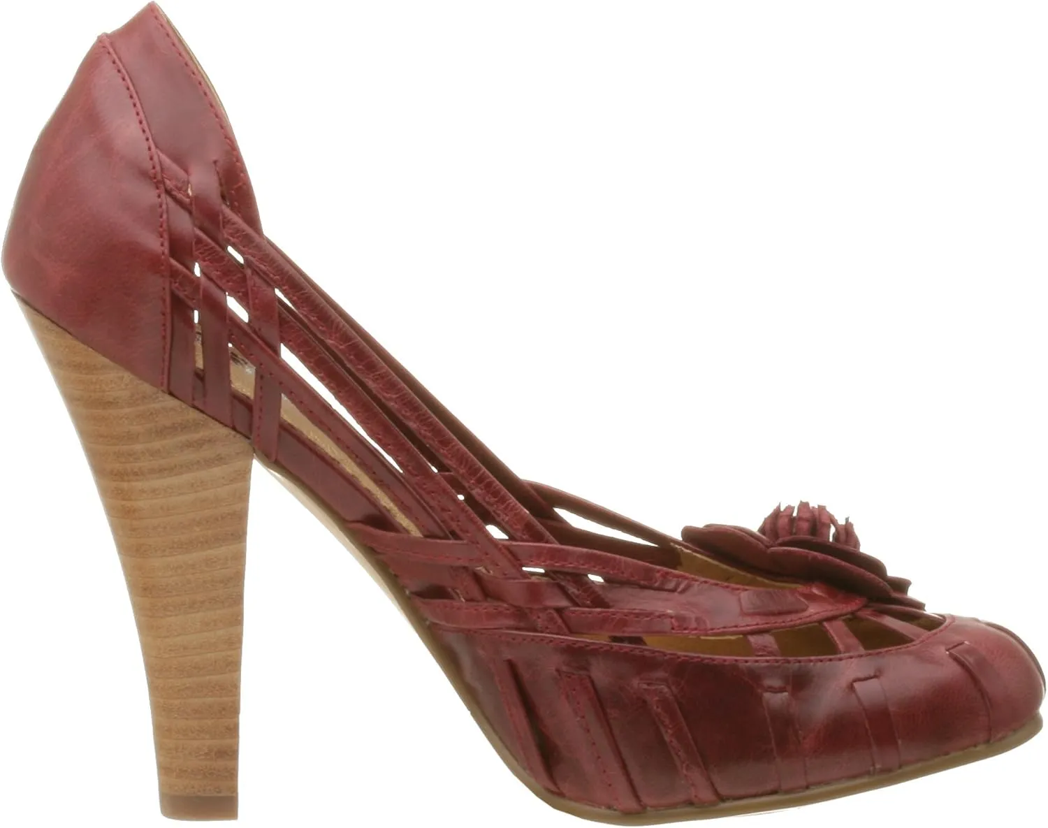 Naughty Monkey Women's Wows-Her Pump with Flower