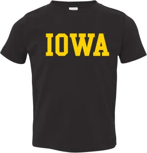NCAA Basic Block, Team Color Toddler T Shirt, College, University