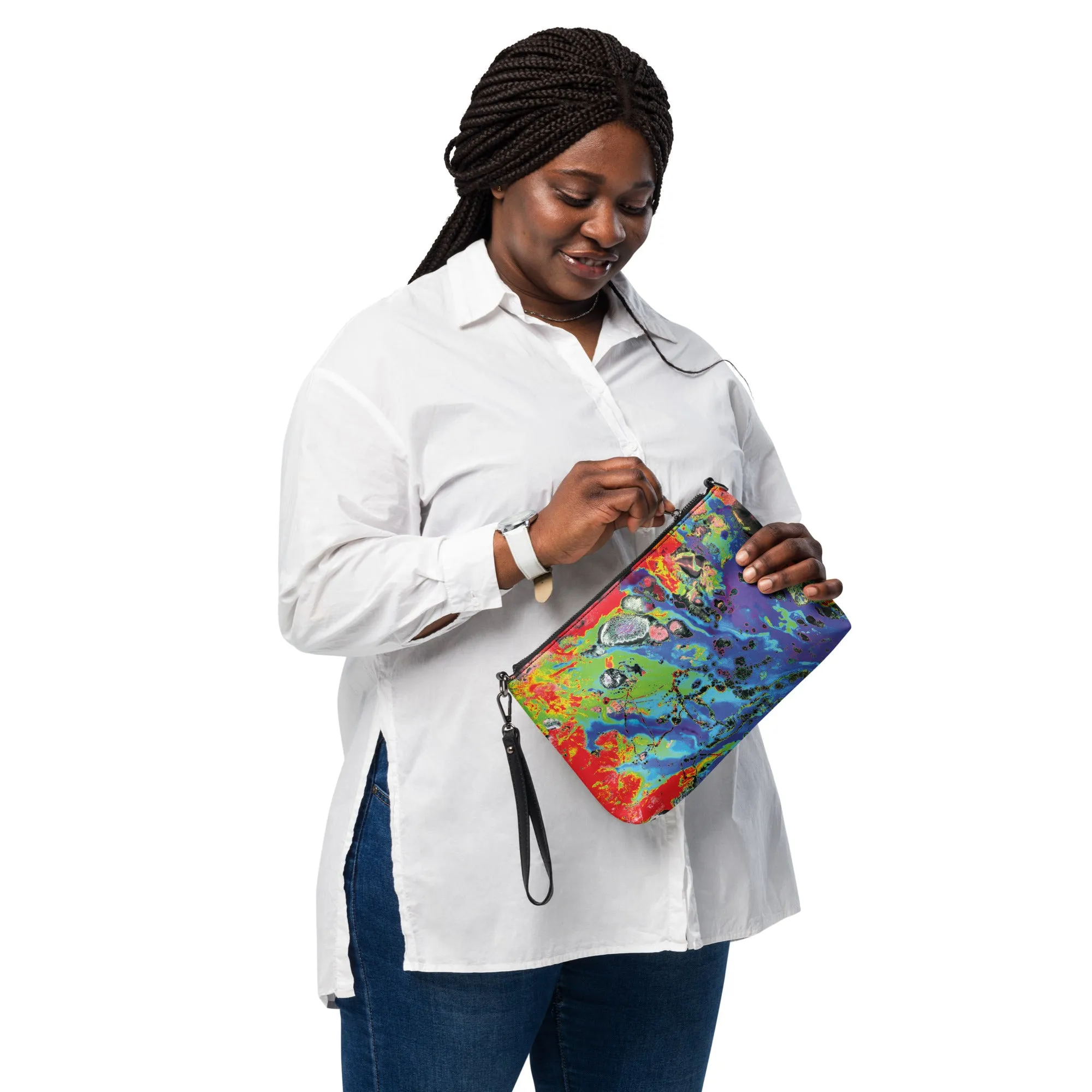 Neon Aquatic Odyssey Versatile Shoulder Bag