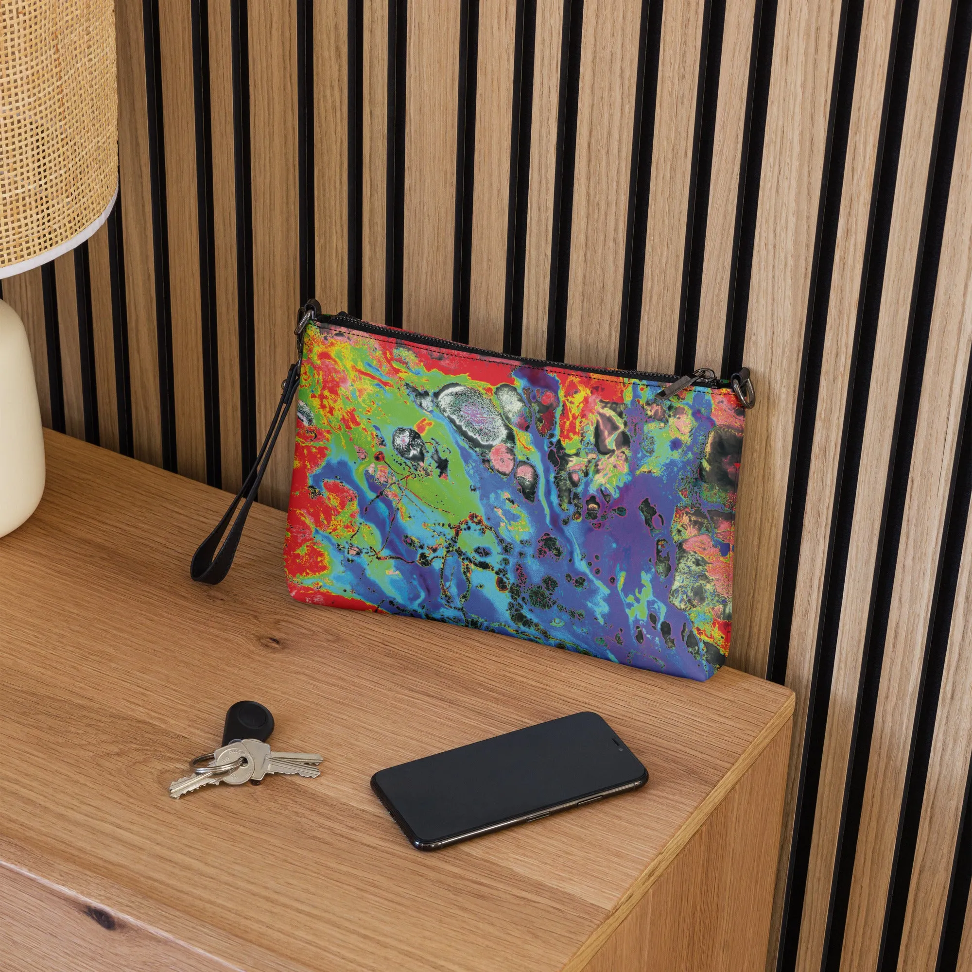 Neon Aquatic Odyssey Versatile Shoulder Bag