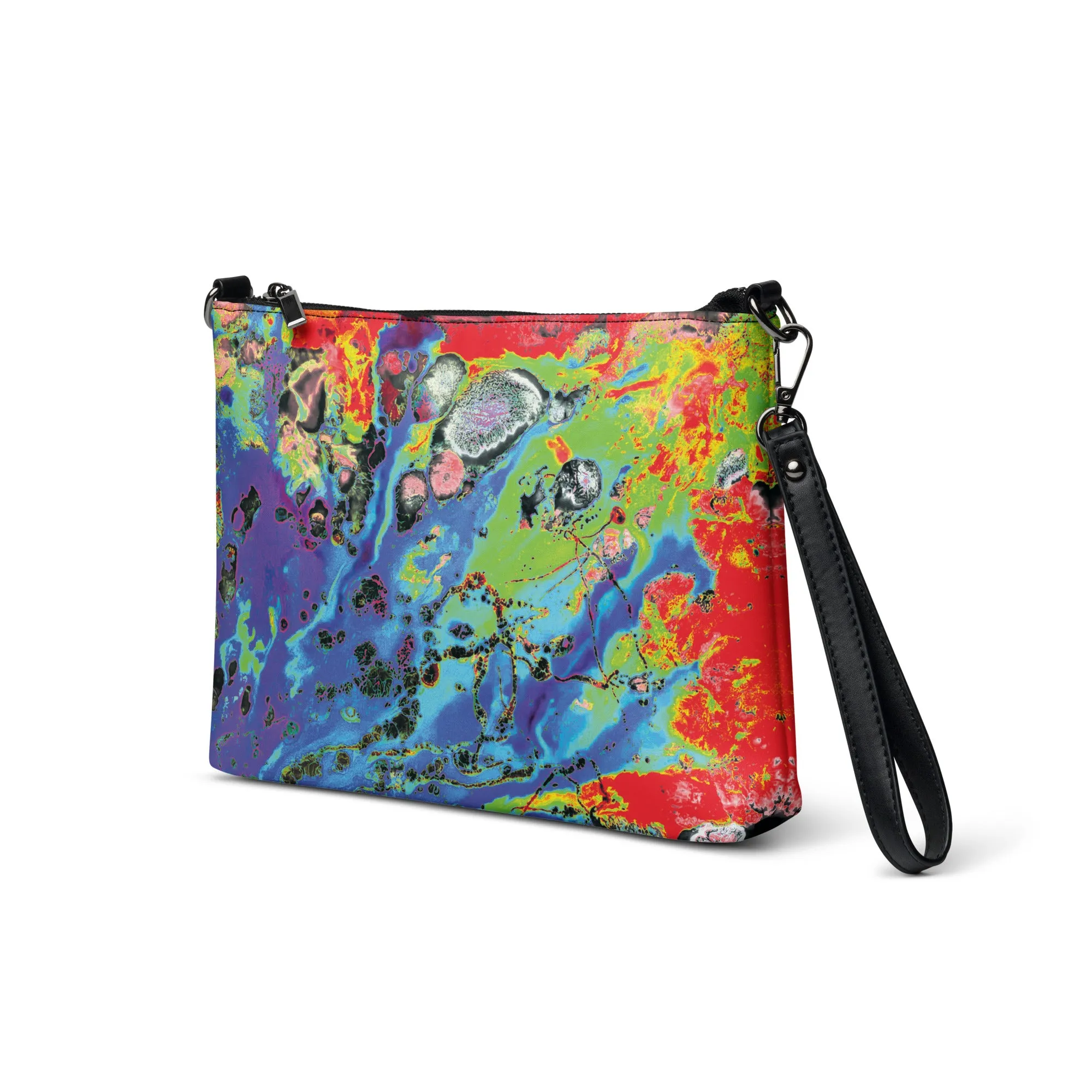 Neon Aquatic Odyssey Versatile Shoulder Bag