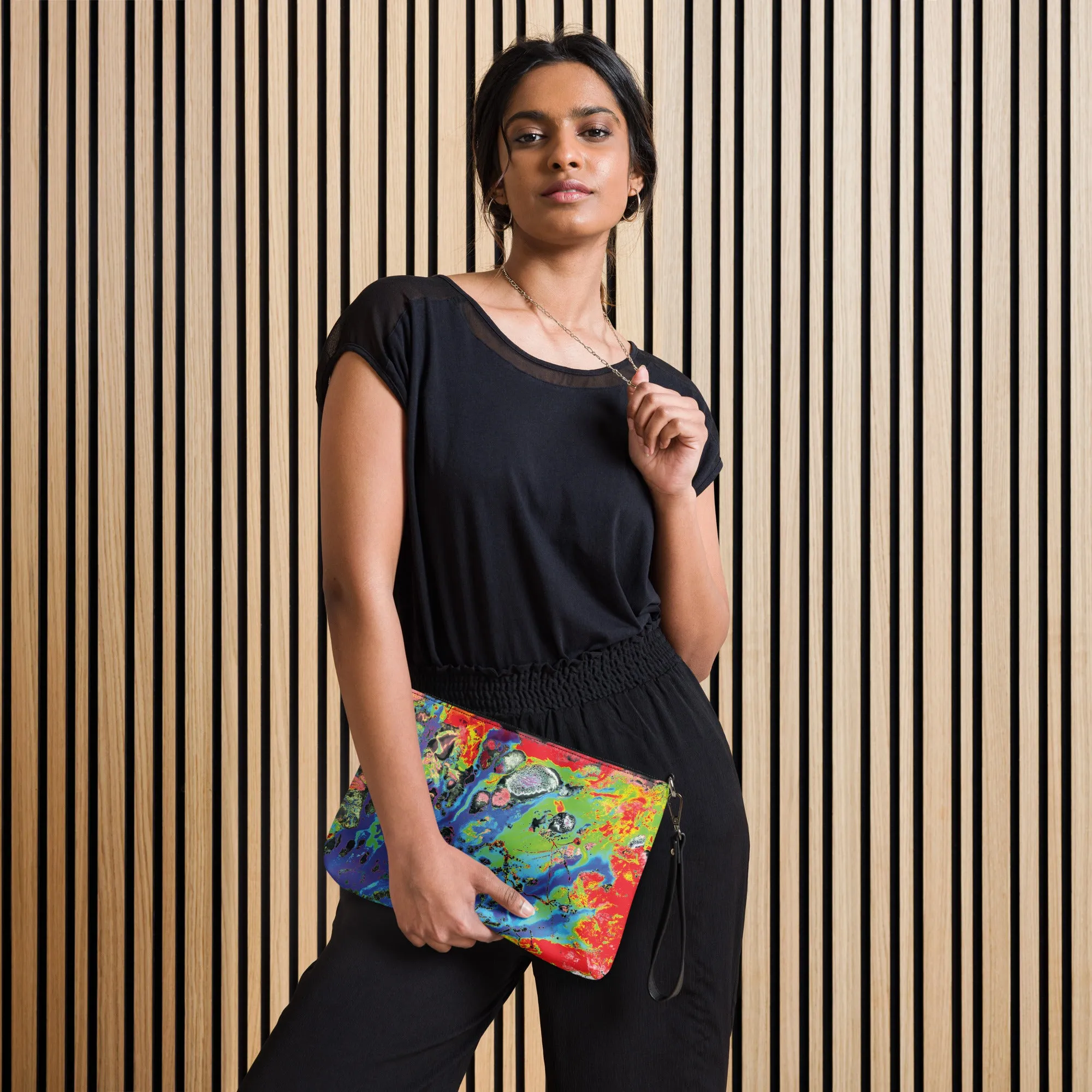 Neon Aquatic Odyssey Versatile Shoulder Bag