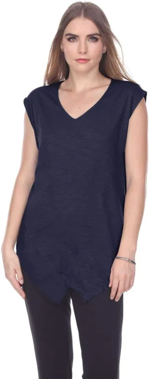 Neon Buddha Women's Koral Top Shirt, Midnight, Large