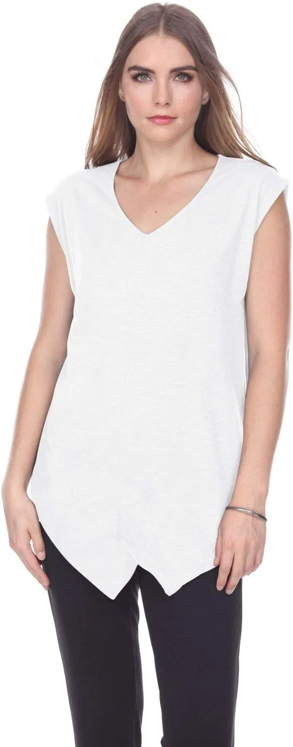 Neon Buddha Women's Koral Top Shirt, White, Extra Large