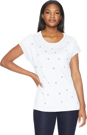 Neon Buddha Women's Miami Top Shirt, White, Extra Large