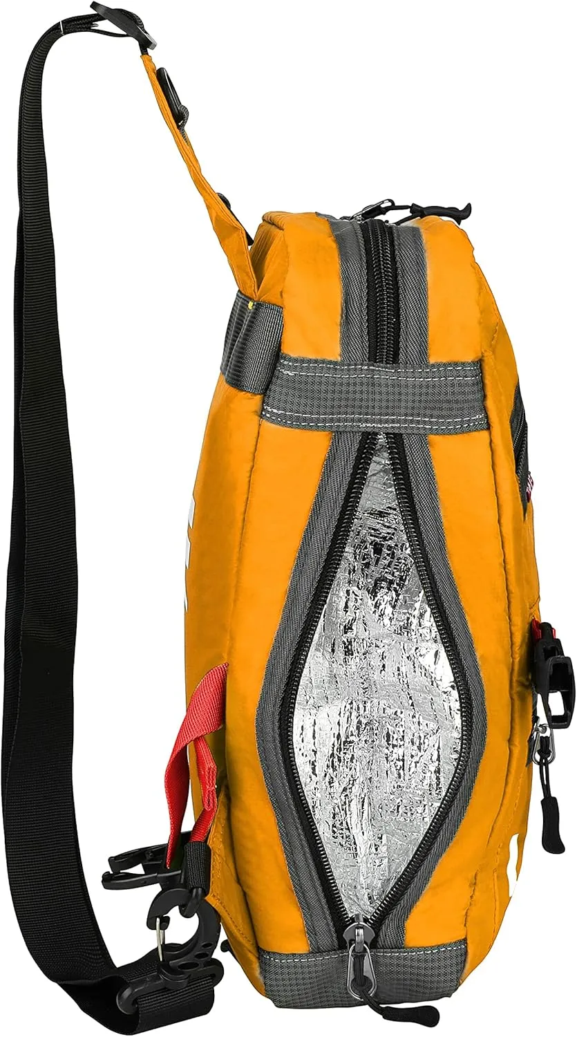 Neon Genesis Evangelion Crossbody Shoulder Bag - Chest Sling Bags With a Built-in Rain Cover