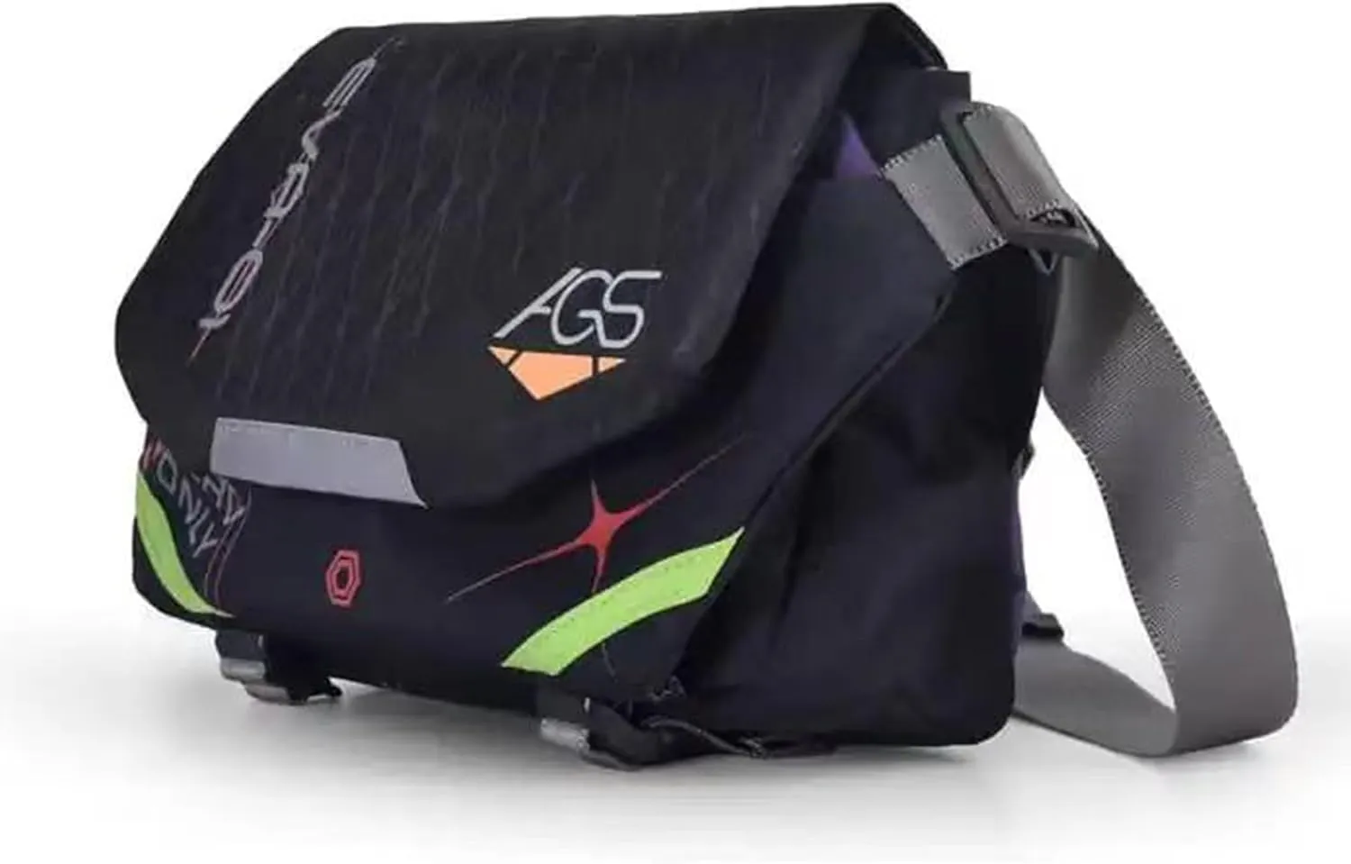 Neon Genesis Evangelion Messenger Crossbody Shoulder Bag by Fx Creations