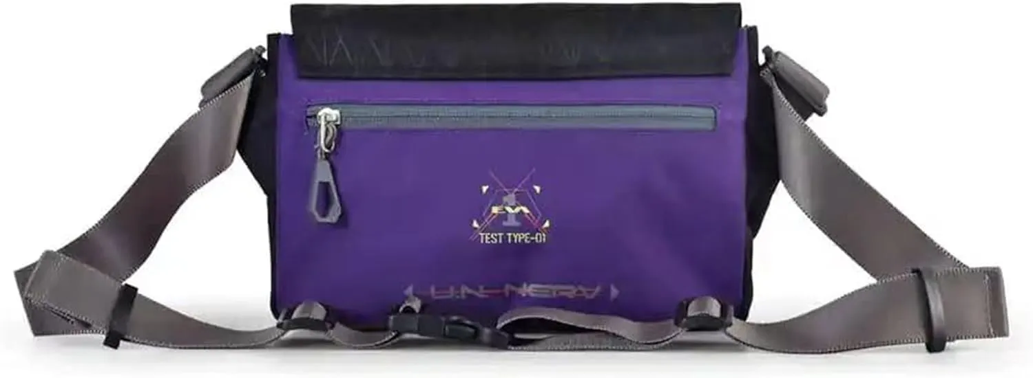 Neon Genesis Evangelion Messenger Crossbody Shoulder Bag by Fx Creations