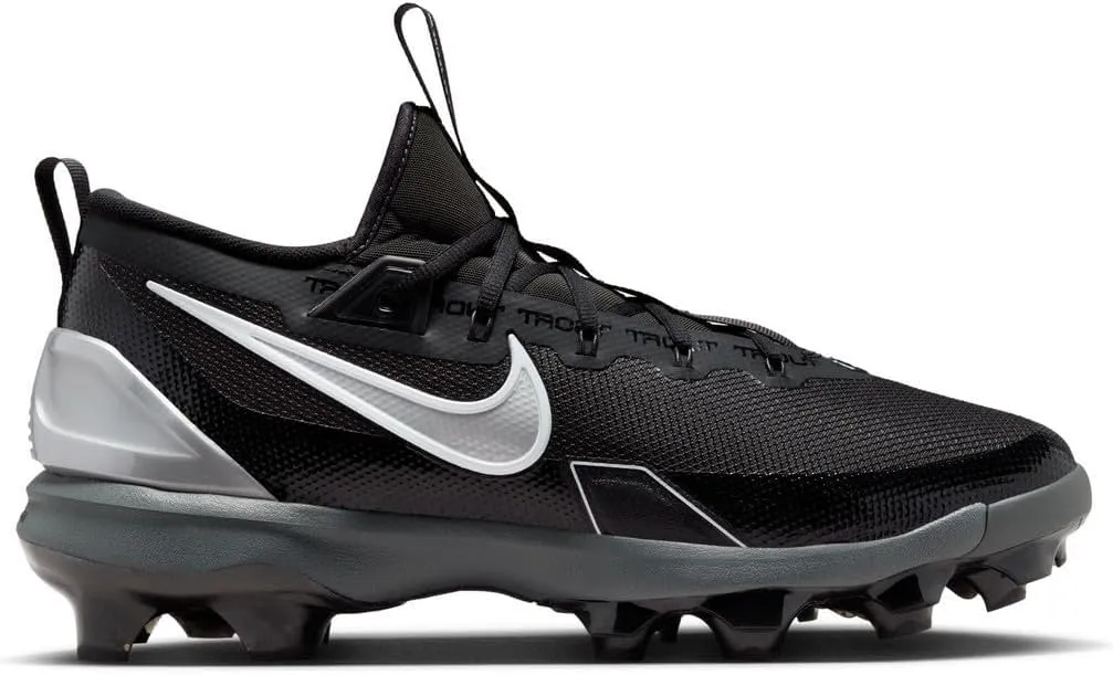 Nike Force Trout 9 Elite MCS Baseball Cleats (FZ8643-100, Summit White/Hemp/Black/Royal Pulse)