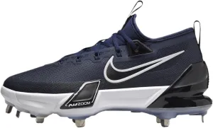 Nike Force Zoom Trout 9 Elite Baseball Cleats (FB2906-400, Midnight Navy/Dark Obsidian/Black/White)