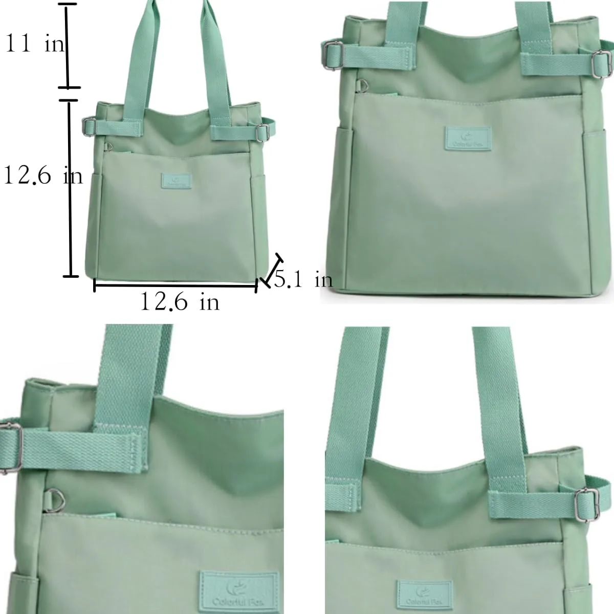 Nylon Purses for Women Tote Bags Hobo Crossbody Bags Large Work Travel Shoulder Bags Handbags Wallet Gift for Women