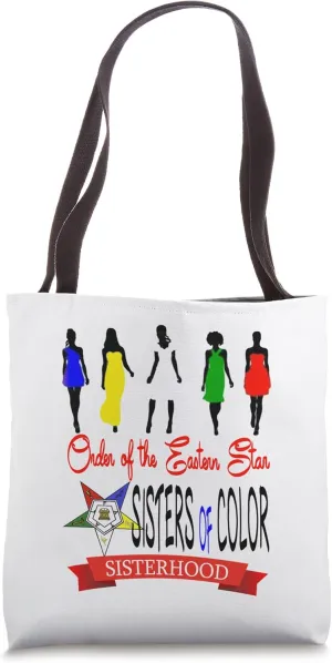 OES Eastern Star Emblem Sisters Keeper Fatal Order Sistar Tote Bag