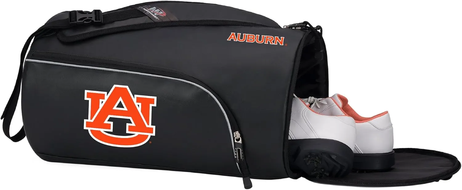 Officially Licensed NCAA "Squadron" Duffel Bag, 20" x 10.75" x 10.75", Multi Color