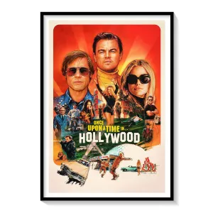 Once Upon a Time in Hollywood (2019) (2) Movie Poster Art