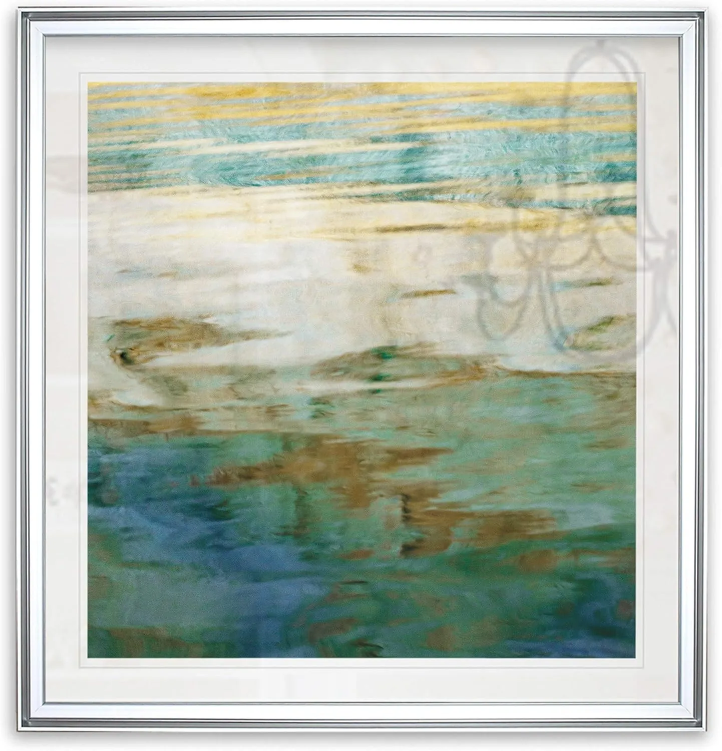 Opalescence by Danita Delimont Abstract Artwork Contemporary Art Framed Giclee Canvas Prints Wall Decor Painting - Silver Frame