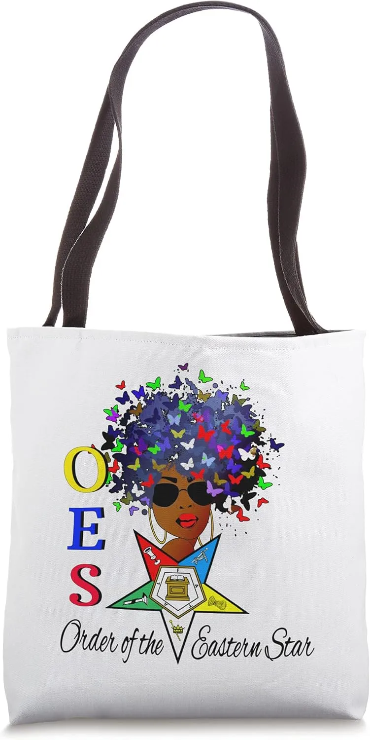 Order Of The Eastern Star OES Diva Fatal Masonic Ring Tote Bag